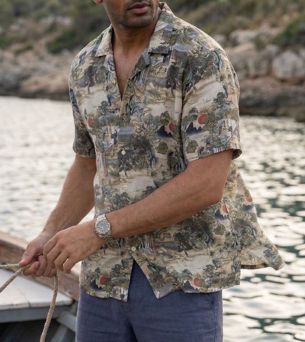 Digital Prints - Linen Shirts - Tyra