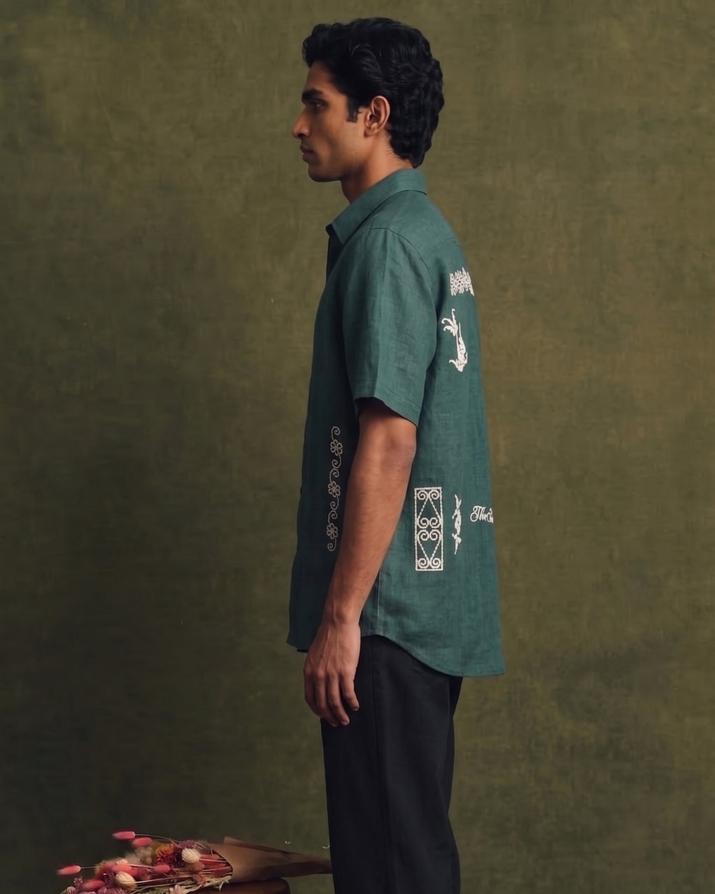 The Heritage Embroidered Linen Shirt