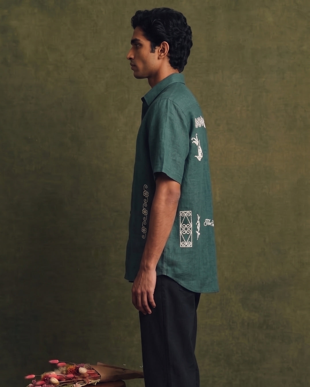 The Heritage Embroidered Linen Shirt