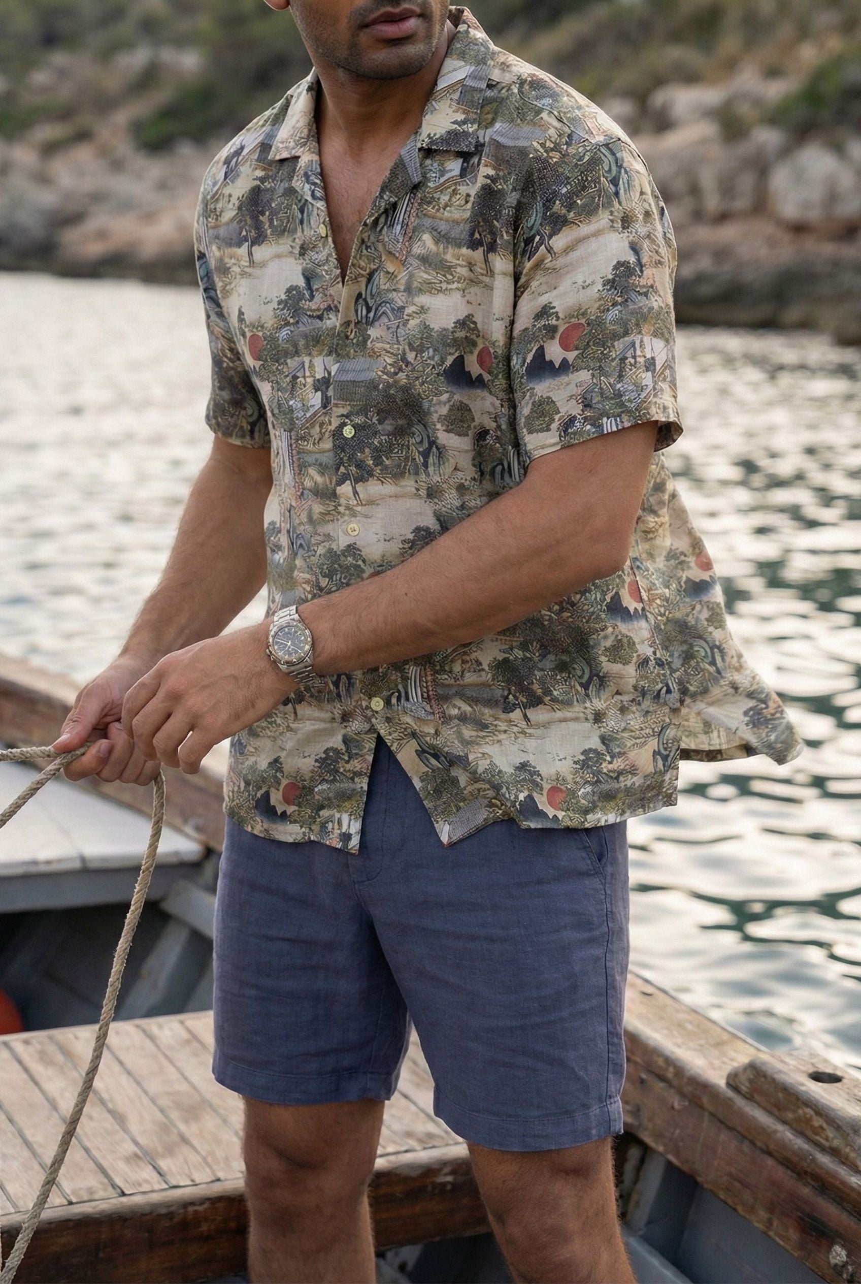 Paridrishya Linen Shirt