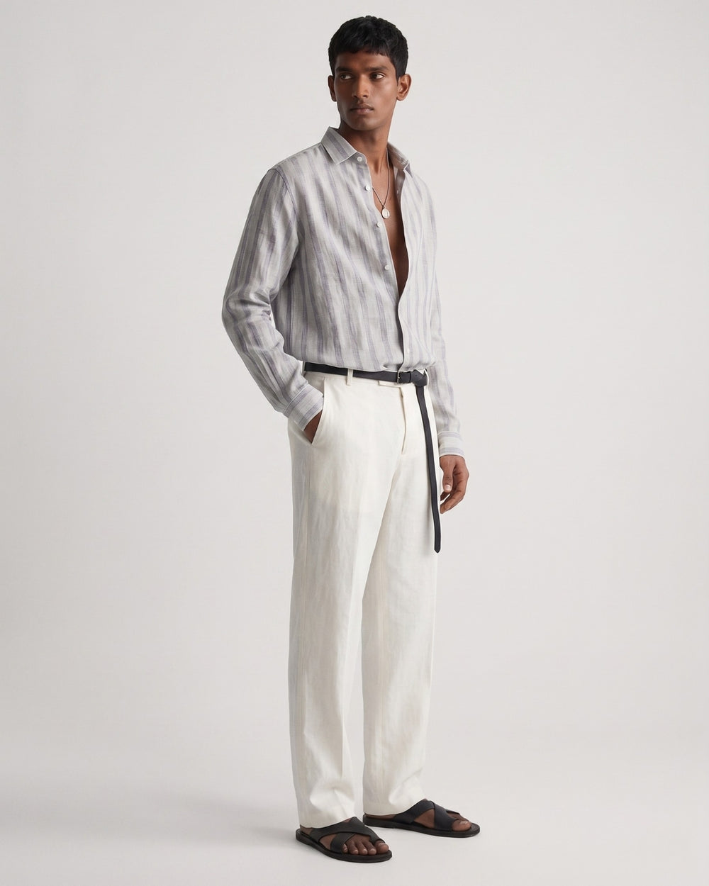 Ashline Striped Linen Shirt