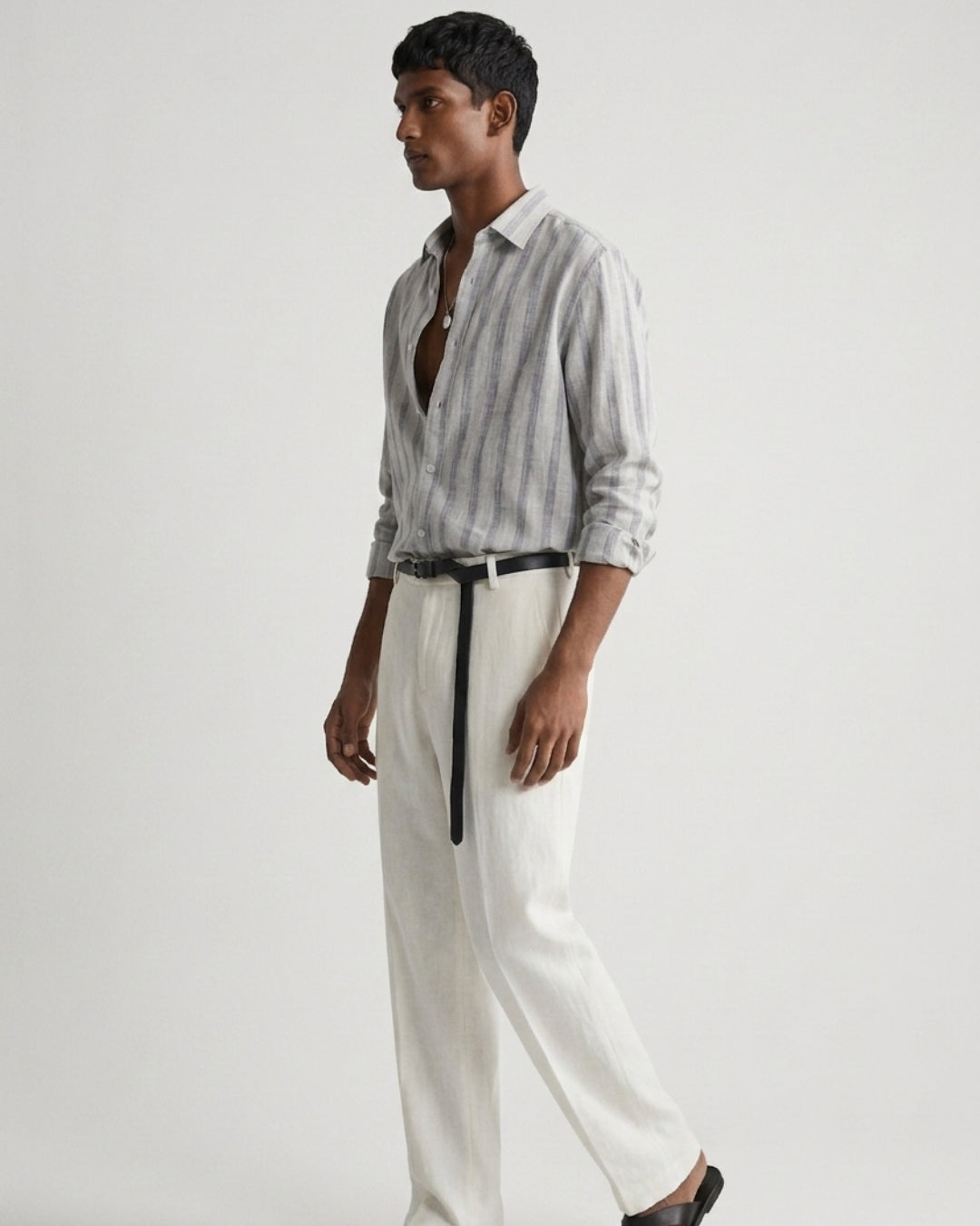 Ashline Striped Linen Shirt