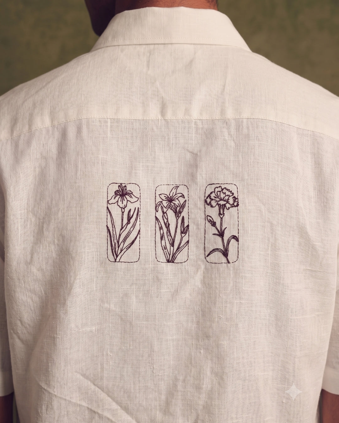 The Phool Embroidered Linen Shirt