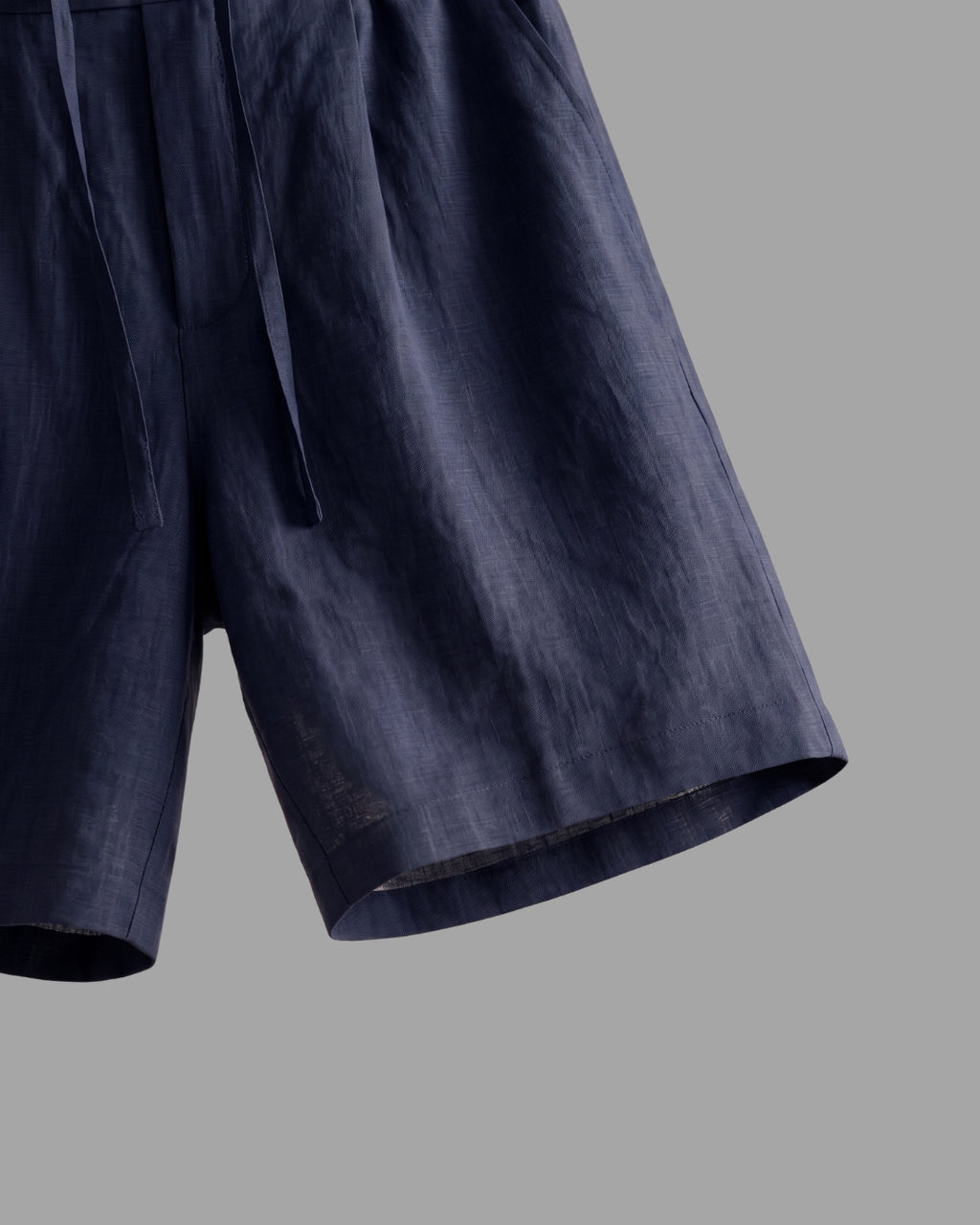 Ink Blue Casual Shorts