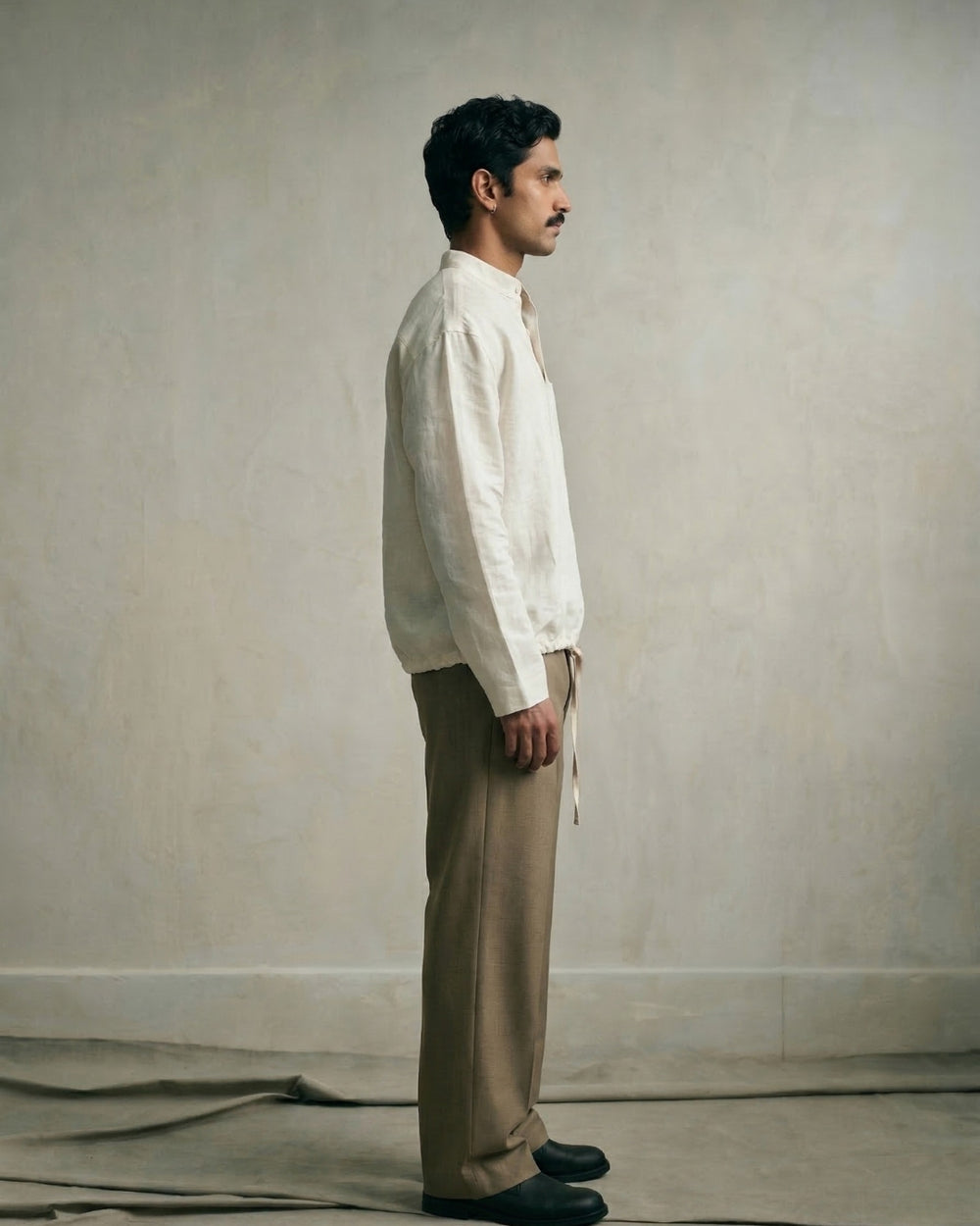 Rove Lightest Grey Linen Shirt