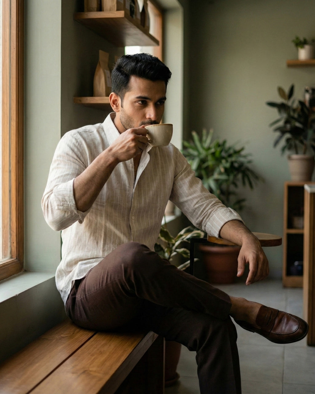 Sandline Striped Linen Shirt