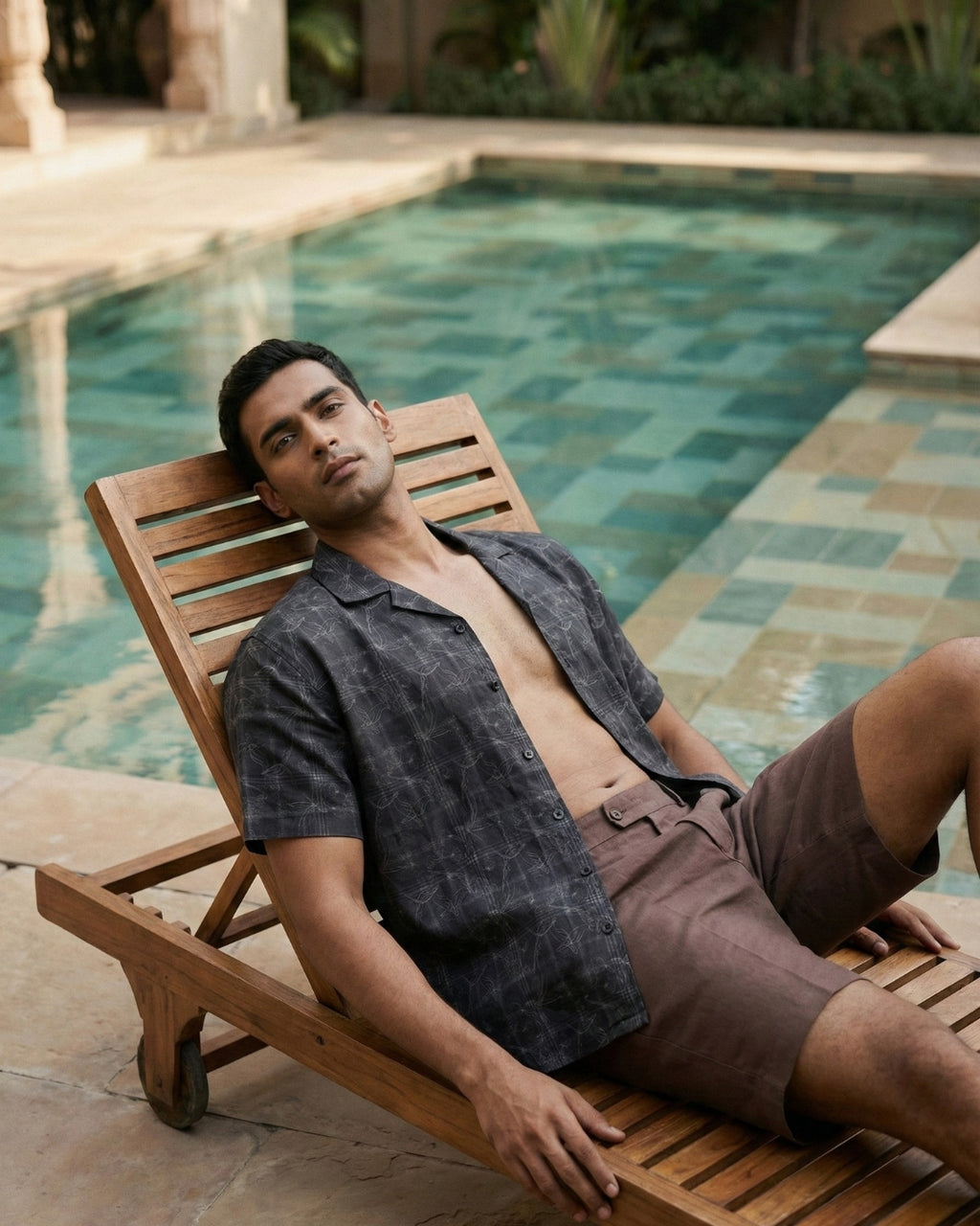 Neelvara Linen Shirt