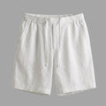 Salt White Casual Shorts fabric detail