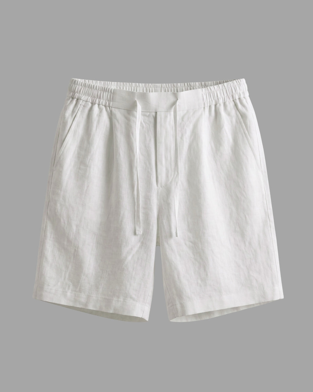 Salt White Casual Shorts