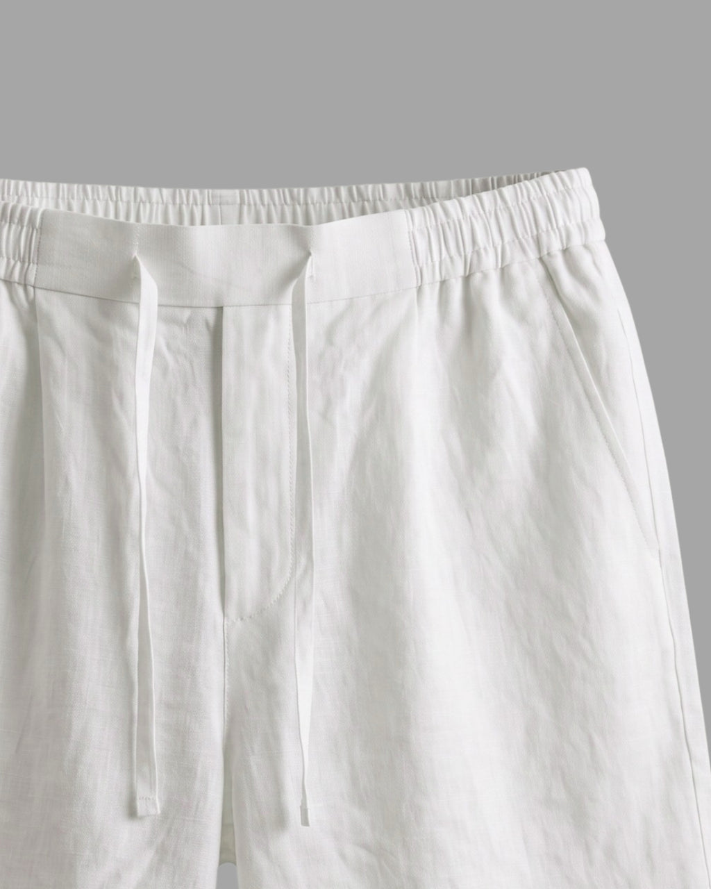 Salt White Casual Shorts