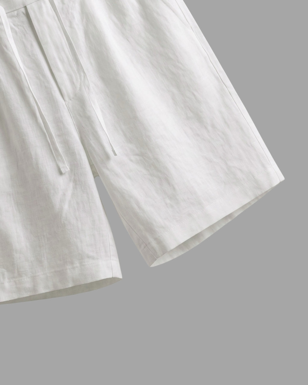 Salt White Casual Shorts