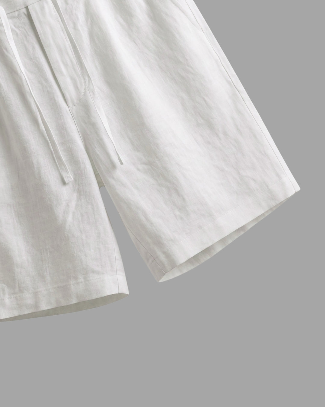Salt White Casual Shorts