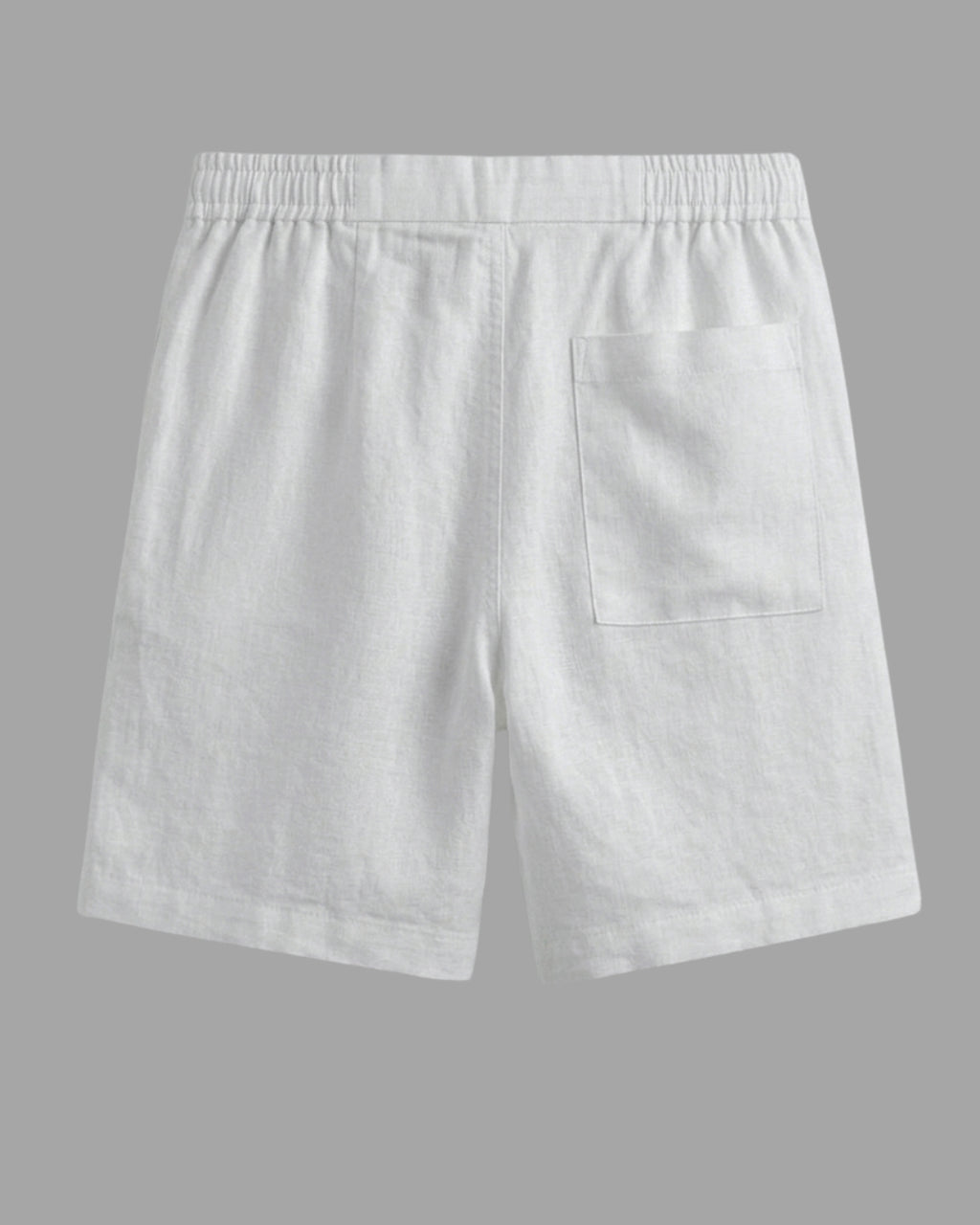 Salt White Casual Shorts
