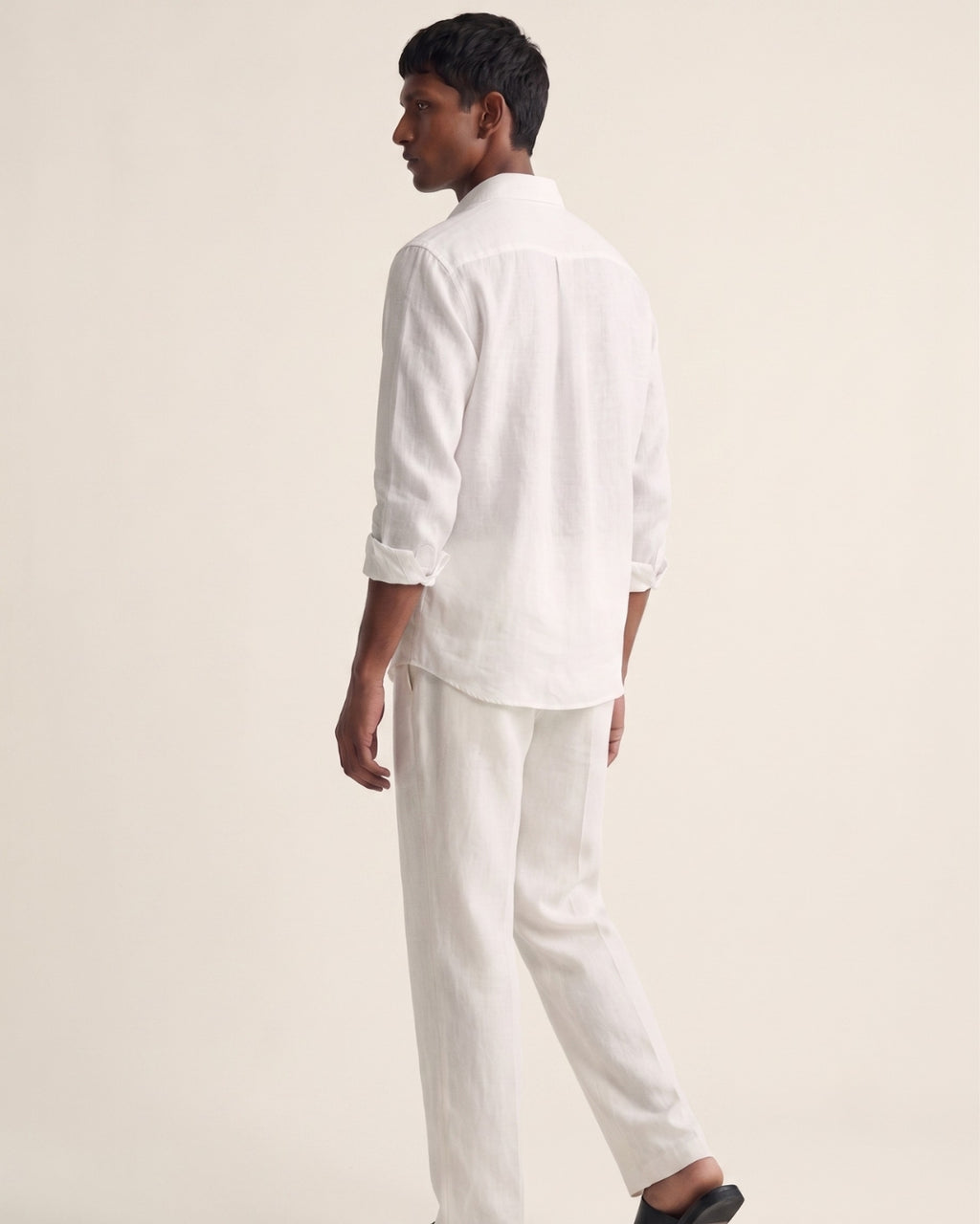 Salt White Linen Shirt
