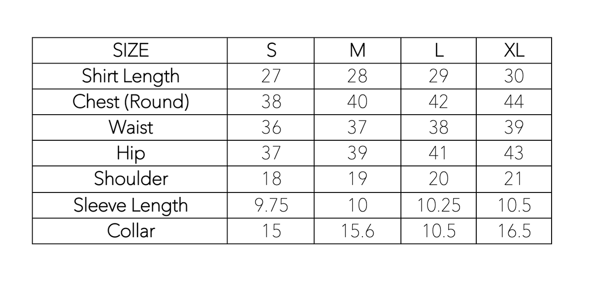 Size guide