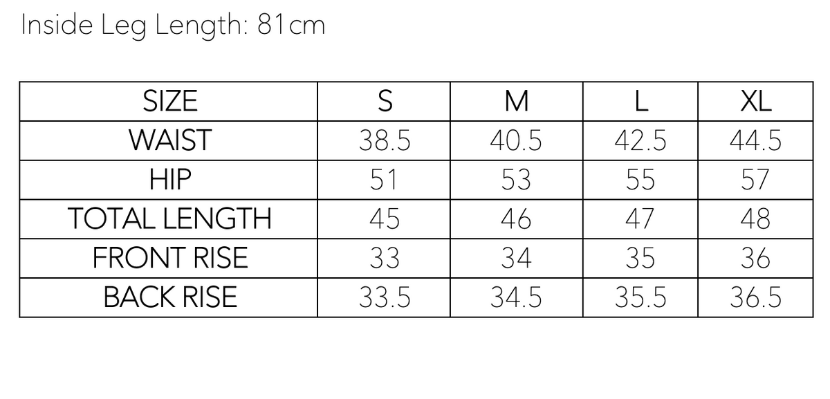 Size guide