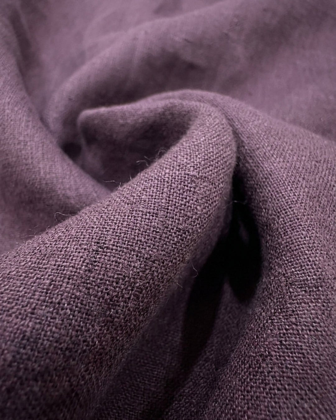 Dusk Maroon Linen Shirt pure breathable linen fabric – Tyra