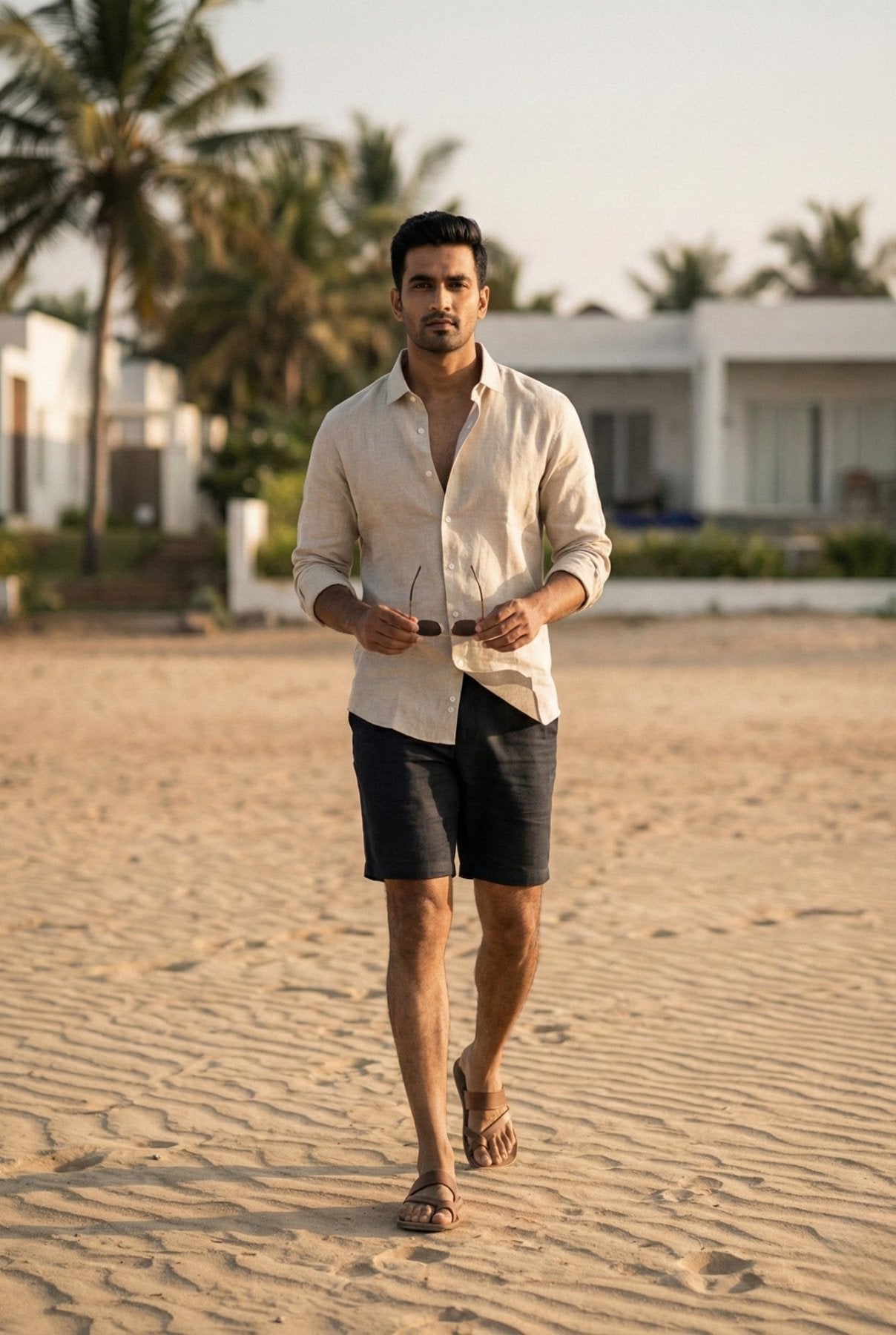 Mitti Linen Shirt pure breathable linen fabric – Tyra