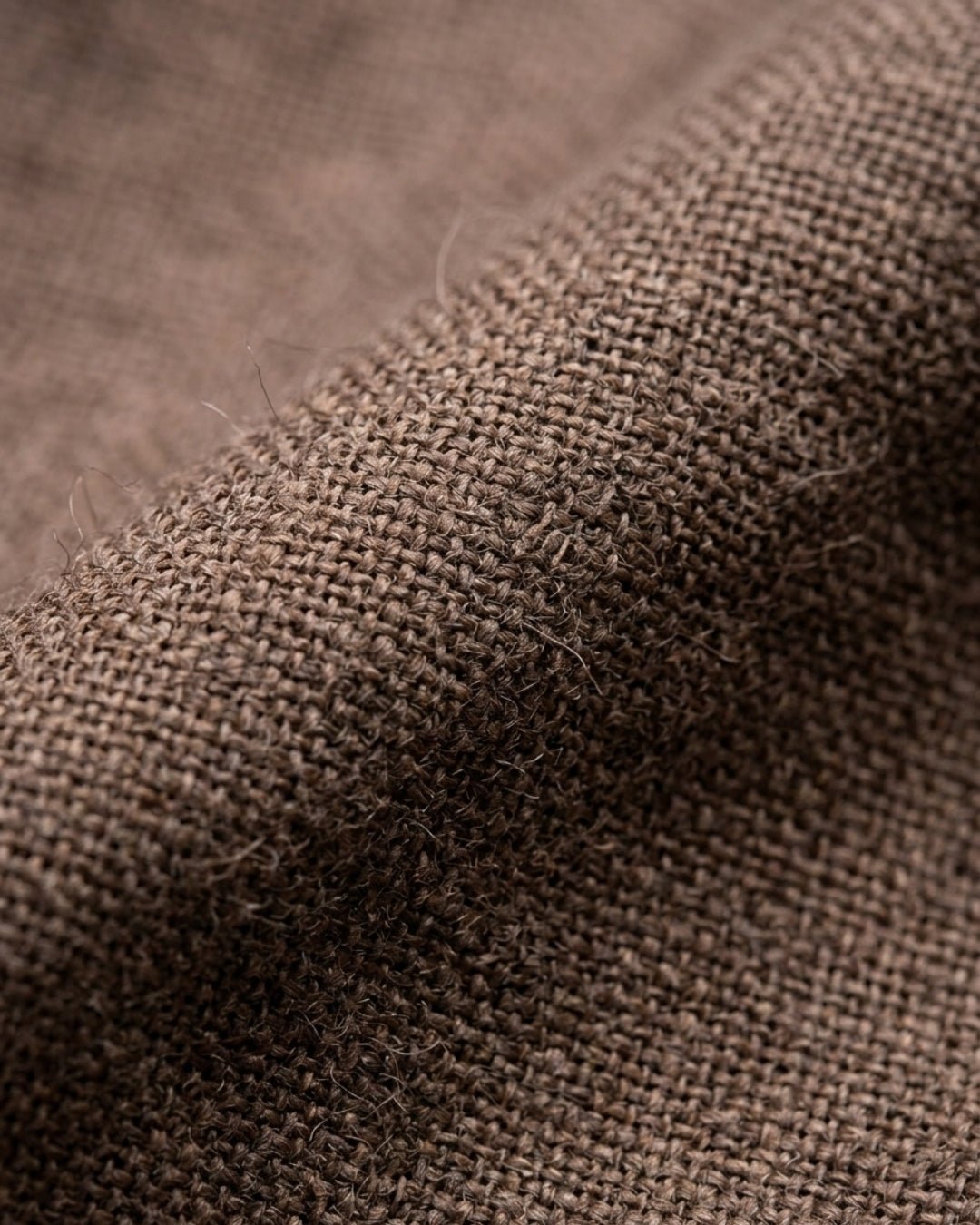 PopOver Brown Linen Shirt pure breathable linen fabric – Tyra